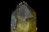 Smoky, Yellow Quartz Crystal (Heat Treated) - Madagascar #174626-1